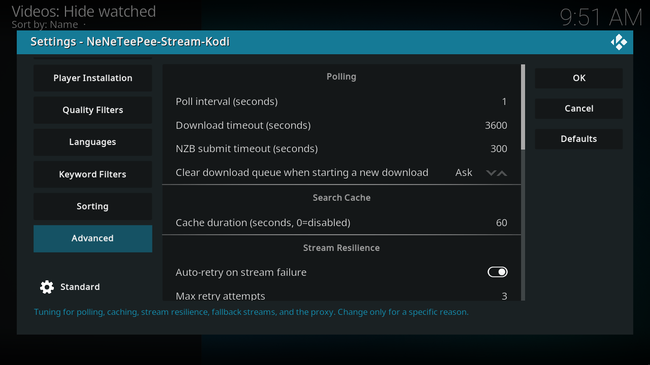 Advanced, view 1