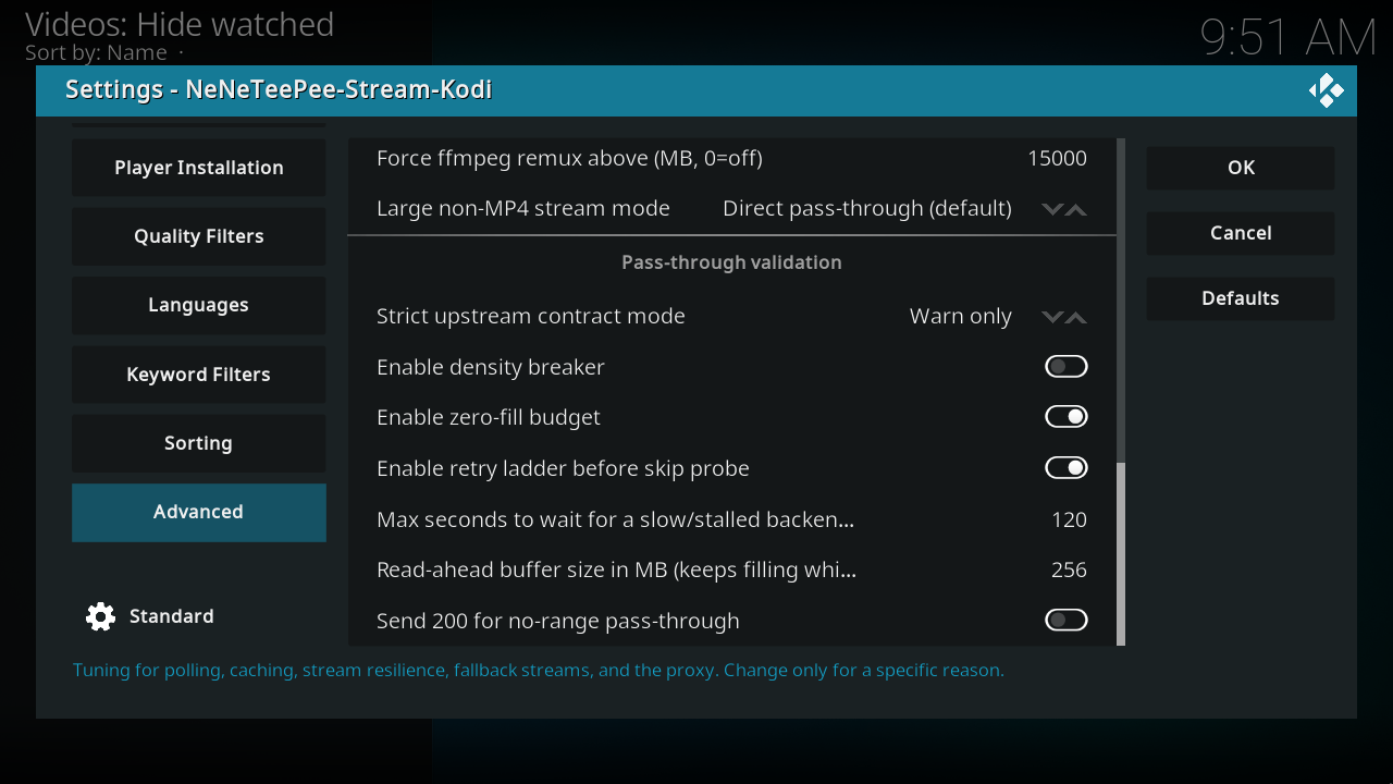 Advanced, view 3